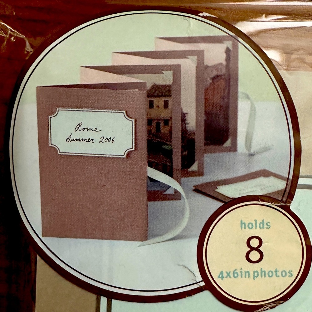 Set of 2 Martha Stewart: Crafts Corner Accordion Albums
